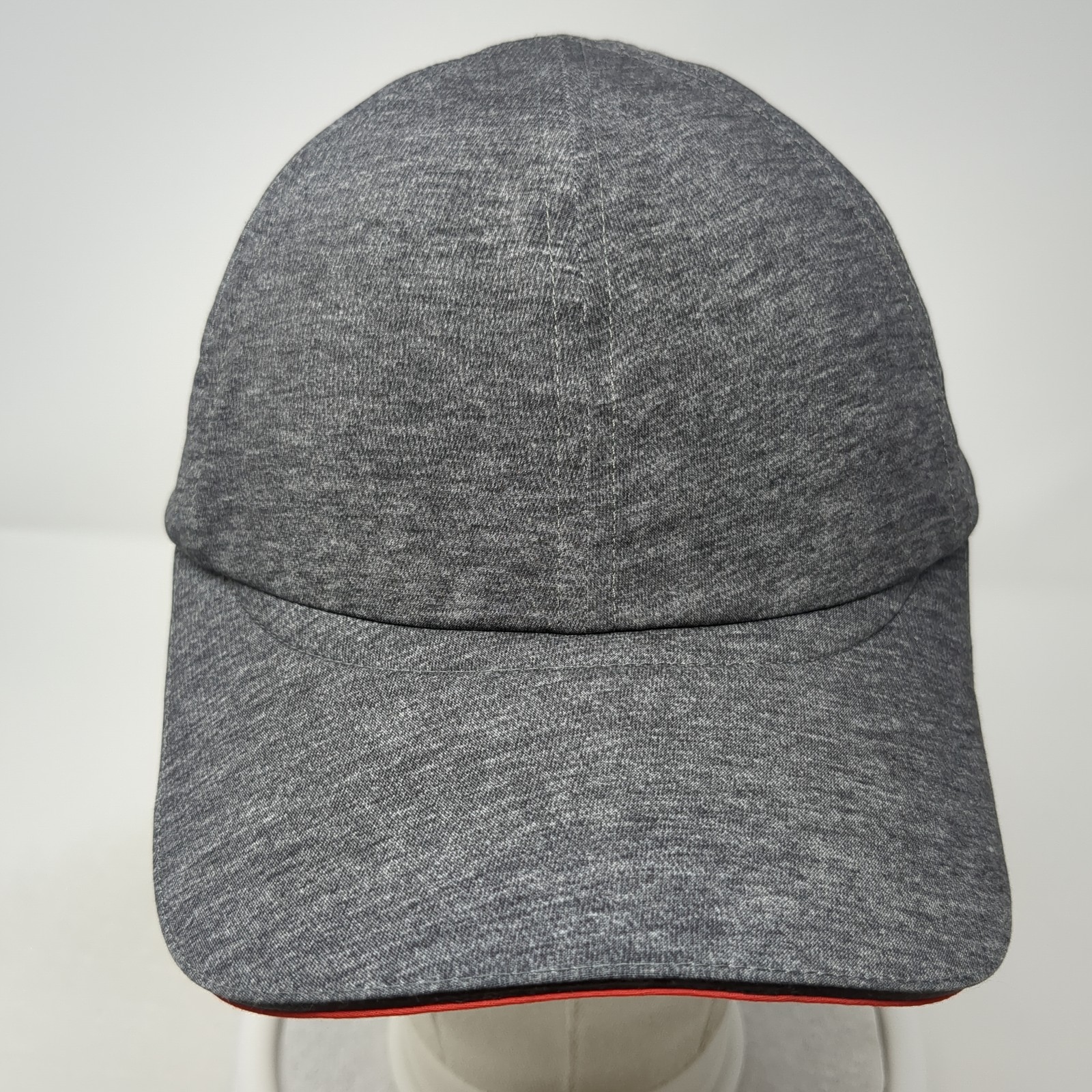 Unbranded Strapback Baseball Hat Heather Gray One… - image 2