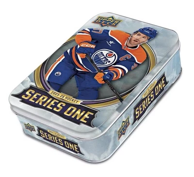 2025-26 Upper Deck Series 1 Hockey Tin - FREE SHIP