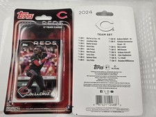 2024 Topps Retail Factory Sealed Baseball Cincinnati Reds Base MLB Team Set. 17 