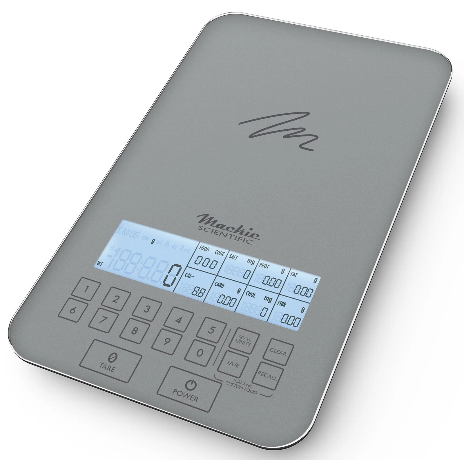 NutraTrack™ Food Scale with Nutrition Calculator, Standalone Calorie Scale fo...