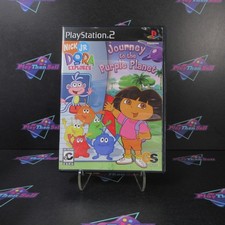 Dora the Explorer Journey to Purple Planet PS2 PlayStation 2 CIB - 1YR Warranty