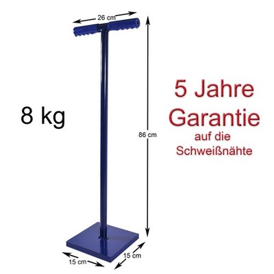 Betonstampfer 8kg Handstampfer Erdstampfer Bodenverdichter Stampfer 15x15cm T1
