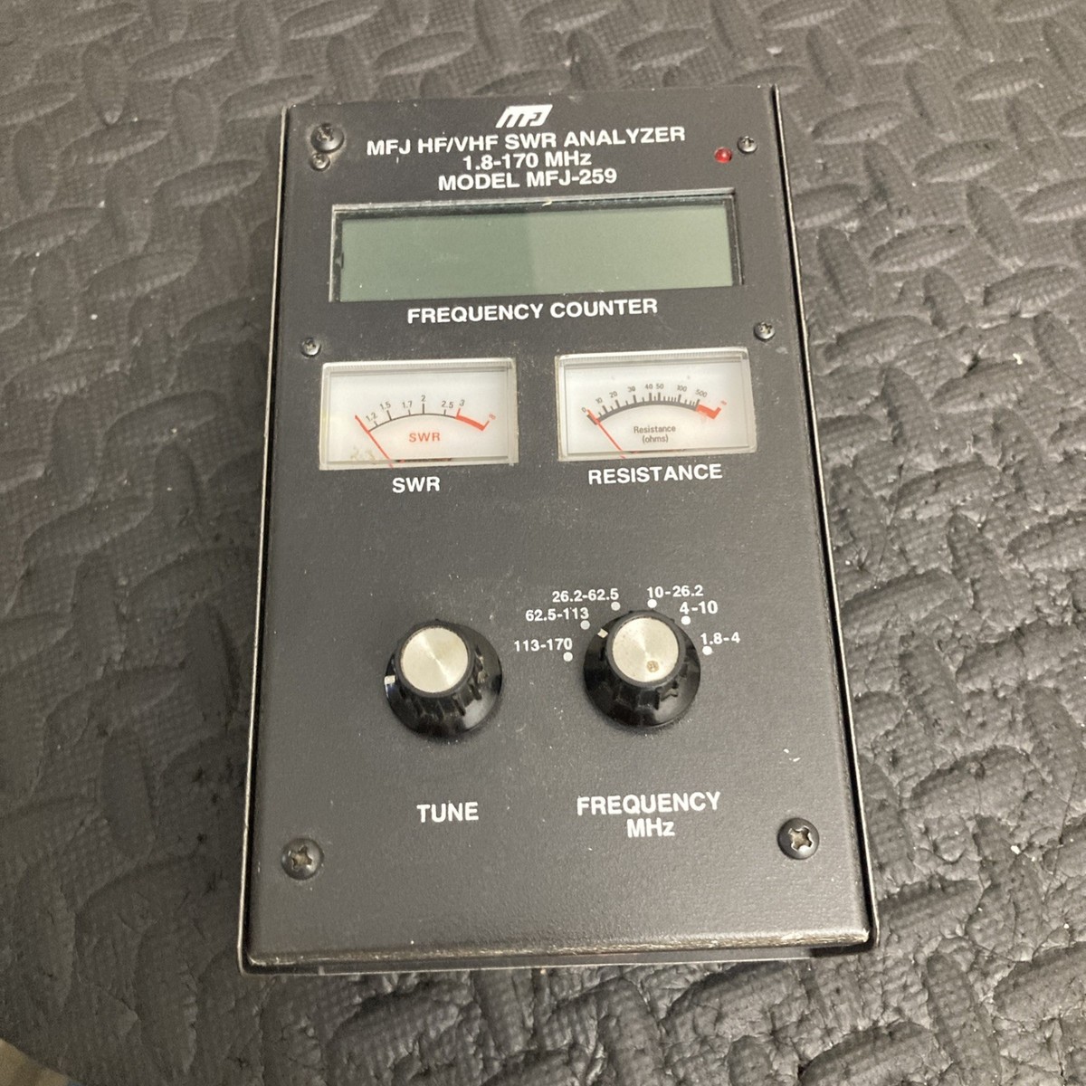 MFJ-259 HF/VHF SWR Analyzer 1.8-170 MHz Antenna Tester | eBay