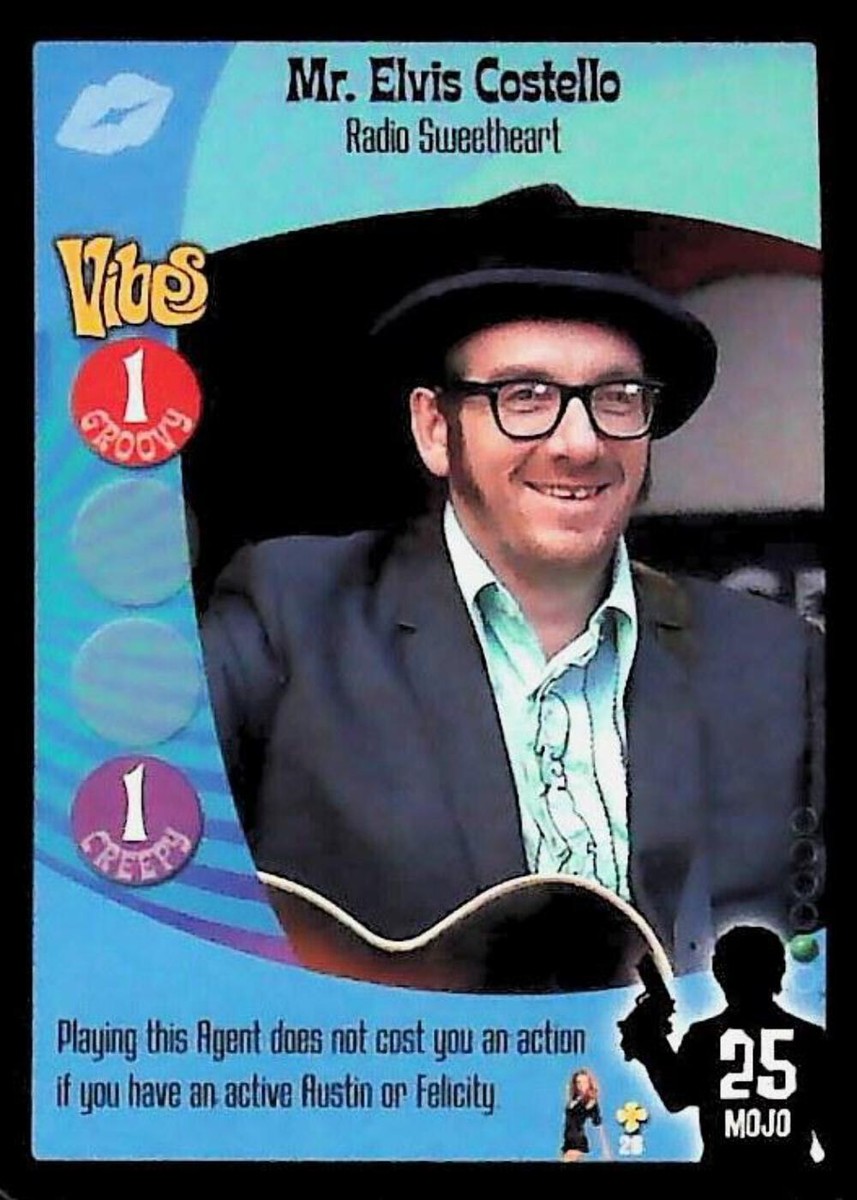 Austin Powers CCG Mr. Elvis Costello - Radio Sweetheart (26