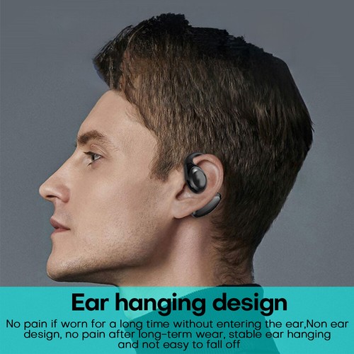 Bluetooth 5.3 Headset Stereo Kopfhörer Kabellos Ohrhörer Mit Mikrofon Für Handy - Bild 4 von 14