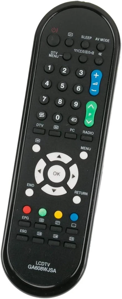Sostituzione Telecomando per Sharp Aquos TV LC-24LE210E LC-24LE220E Series LC - Immagine 2 di 4
