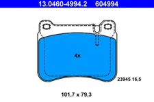 ATE 13.0460-4994.2 BRAKE PAD SET, DISC BRAKE FRONT AXLE FOR MERCEDES-BENZ