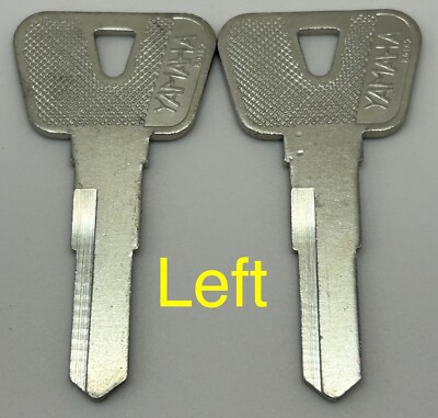 2 Key Blanks Yamaha SR500 TT-R TT-R50 TT-R90 TT-R125 TW TW200 V-Max V-Star 250