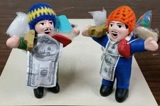 EKEKO CERAMIC DOLL 2pcs 15cm EKEKO DEL DINERO Y LA RIQUEZA BUENA SUERTE !