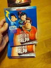 Disney Wreck It Ralph Blu-Ray DVD Digital Code Multi Screen Edition Movie