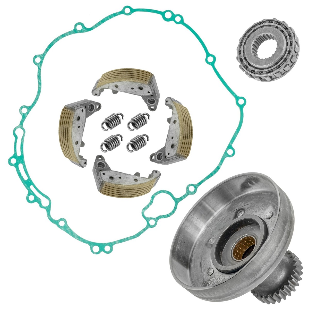 Clutch One Way Bearing w/ Drum Housing for Kawasaki Bayou 300