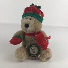 Starbucks 23rd Edition Bearista Bear Collection Plush Photo Snow Globe Vintage