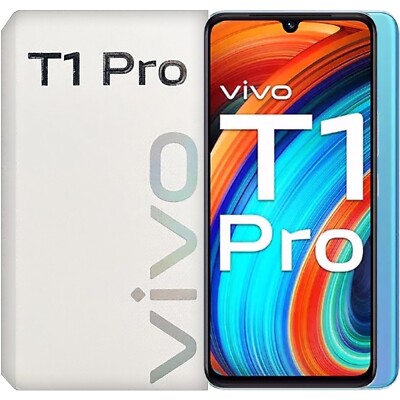 Vivo T1 Pro 5G Turbo Cyan 128GB + 6GB Dual-SIM Factory Unlocked GSM NEW