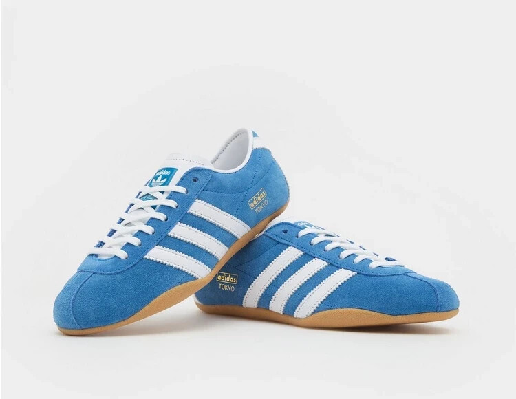 侍ブルーadidas 青 スエード スニーカー23.0cm新品・未使用 org.jpg