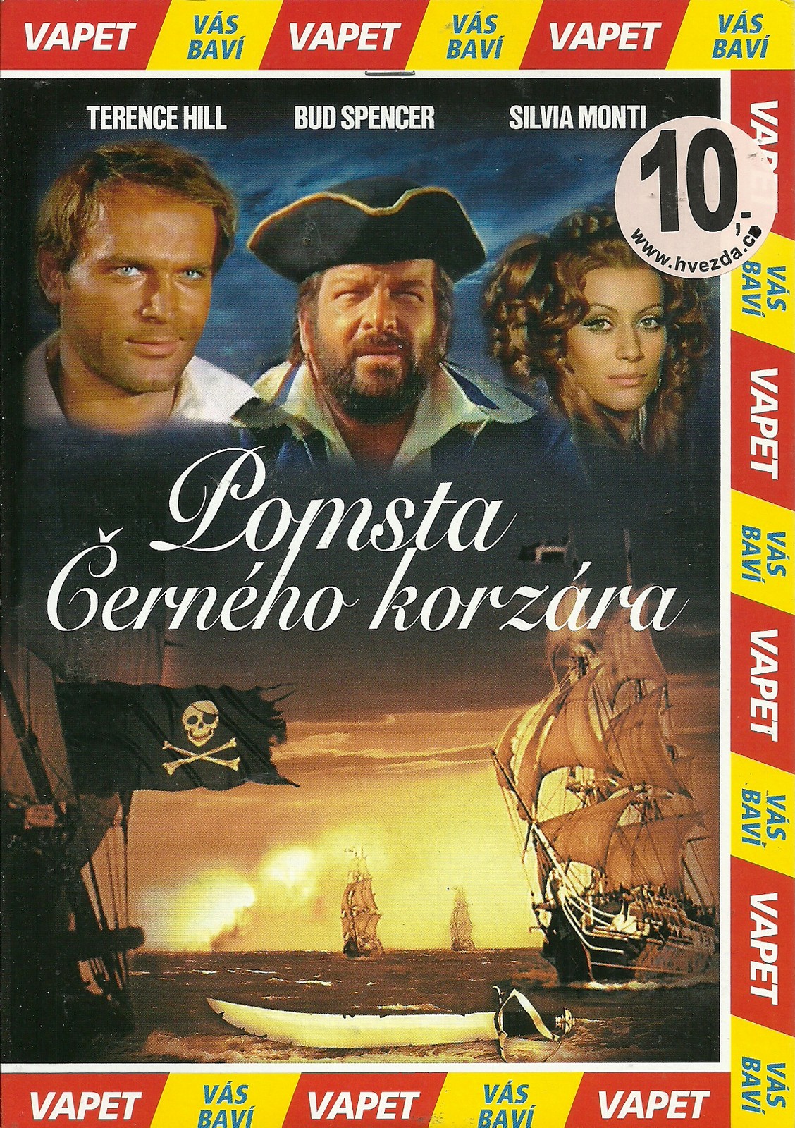 Blackie the Pirate 1971 Bud Spencer Terence Hill DVD English audio