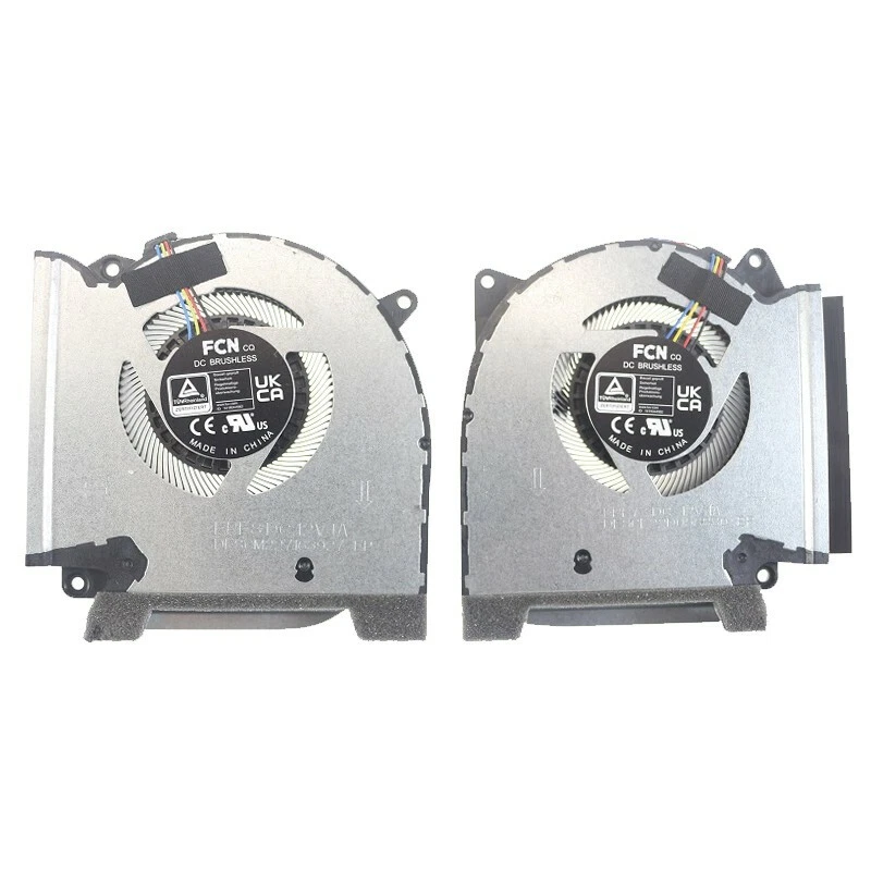 Laptop CPU GPU Cooling Fan DC12V 1A for ASUS ROG Strix SCAR 17 2022 G733ZW - Image 2 of 2