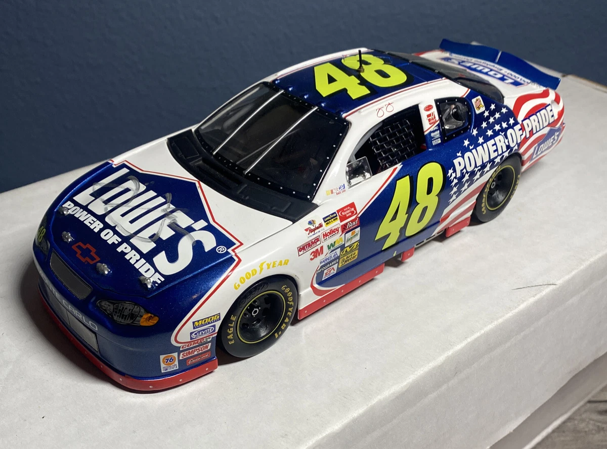 Jimmie johnson cheap autographed diecast