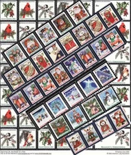1982-2009 ALA National Design U.S. Christmas Seal Collection, As Required
