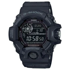 Casio G-Shock Digital Rangeman Black Resin Strap Watch GW9400-1B