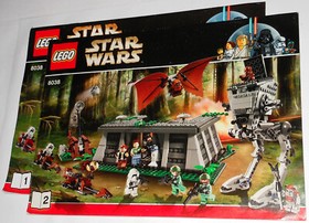 LEGO 8038 The Battle of Endor BRAND NEW INSTRUCTIONS MANUALS ONLY Star Wars RotJ