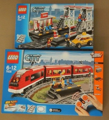 lego city passenger train 7938