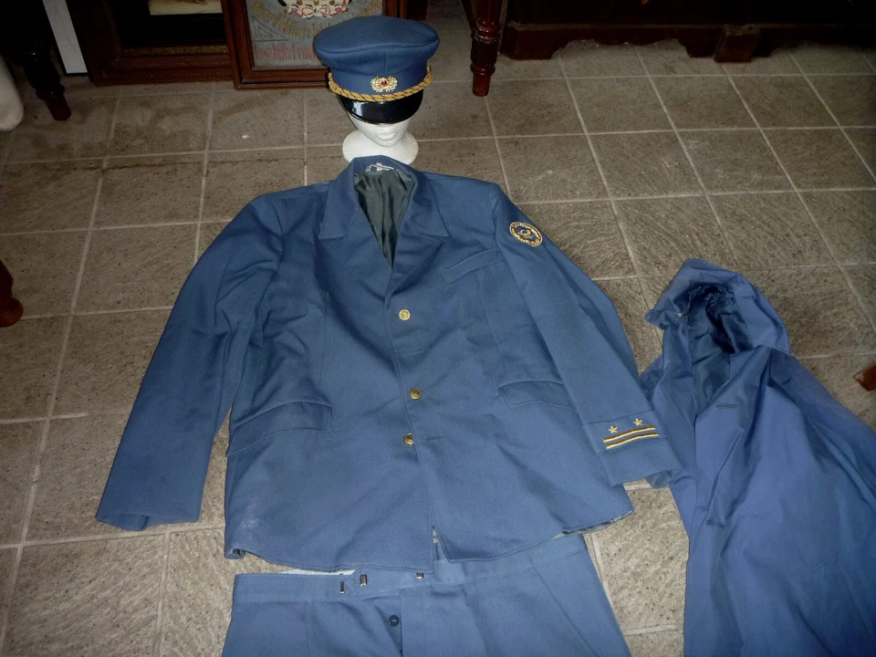 DDR Original Paradeuniform Deutsche Post Postsekretär Größe 54,Mütze 57 SELTEN!! - Bild 3 von 4
