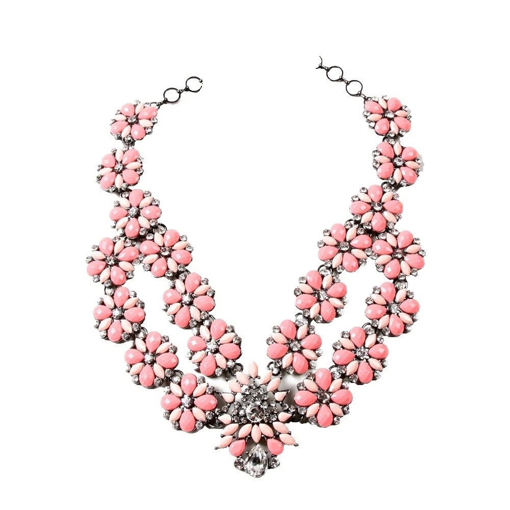 Amrita Singh Crystal Statement Fashion Necklaces & Pendants