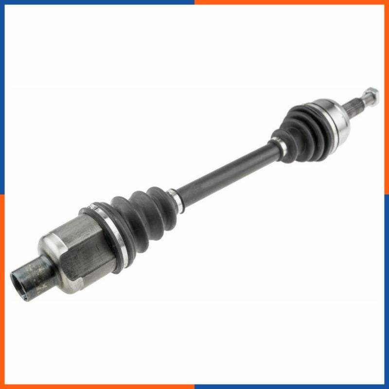 Arbre de transmission avant droit avec joint homocinétique renforcé pour Dacia Duster