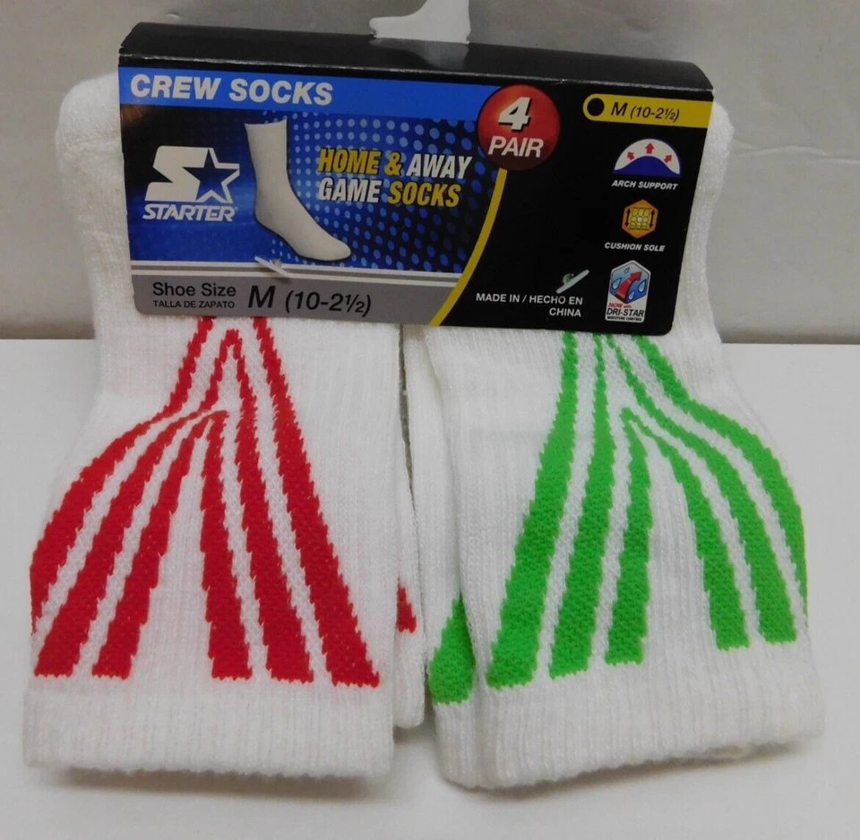 Pack de 4 pares de calcetines para niños talla M 10-2,5 blancos Foto 2 de 4