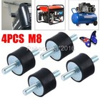 <!--F#f_0-->4Pcs M8 Anti Vibration Male Rubber Mounts Car Boat Bobbin Damper Pump 30x20MM<!--F/-->