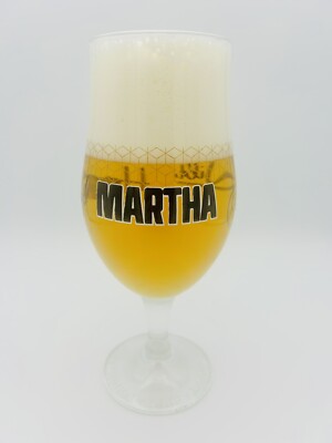 Martha 33cl Belgisches Bierglas Brandneu Sexy Blond Hausbar