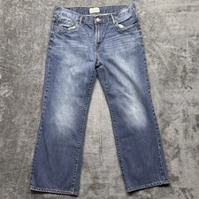 Vintage Aeropostale Jeans Mens 36x32 Original Bootcut Y2K Western Blue Denim