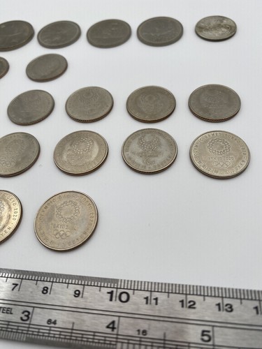 Japan 500 Yen 100 Yen Silver Mix Coin Olympics 20 Set Sport 1964 To 2020 - Picture 18 of 23