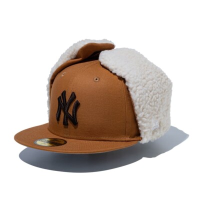 NEW ERA 59 Fifty Dog Ear Cap New York Yankees Duck Light Bronze Japanese New