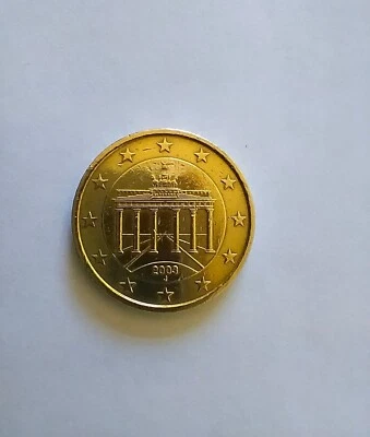 Pièce de 50 Cent Allemagne 2003 Frappée avec J - Photo 1/2