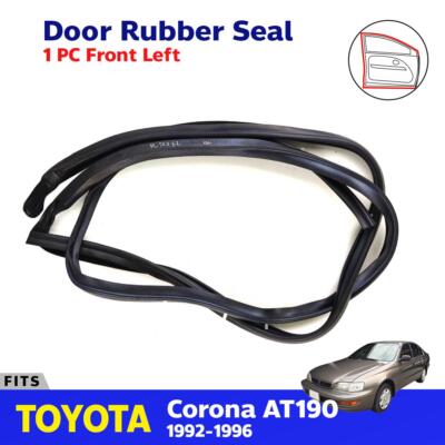Door Rubber Seal Weatherstrip Front LH Fits Toyota Corona AT190 SED 1992-96 P08