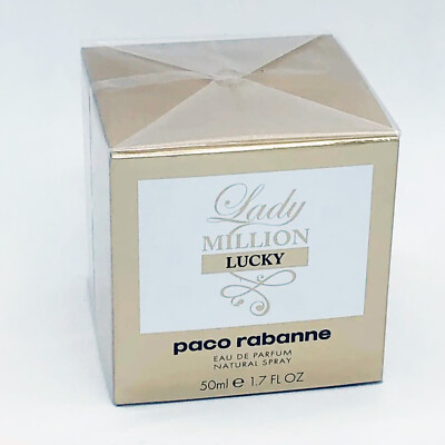Paco Rabanne Lady Million Lucky EDT 1.7 oz/ 50ml Eau de Toilette Women Rarity