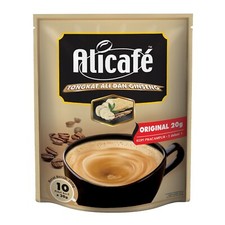 ALICAFE  Drink Ginseng Instant Coffee 20g Sachet UK Stock Ali Cafe Malaysia NEW
