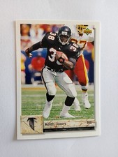1992 FOOTBALL KEITH JONES UPPER DECK CARD n 593 EXCELLENT