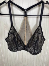 Unpadded Bra Women Bras Sissy Lingerie Brassiere Size 36 Front Clasp