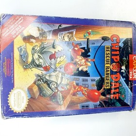 Chip 'n Dale: Rescue Rangers - Nintendo NES - CAJA ORIGINAL COMPLETA DESGASTADA