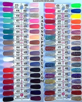 Dnd Gel Nail Polish Color Chart