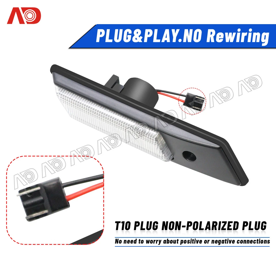 For BMW E36 318i 320i 325i 328i LED Side Fender Maker Turn Signal Indicator lamp - Изображение 4 из 4