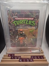 Vintage  Rat King  AFA 80 TMNt Unpunched Playmates Series 2 20 Back 
