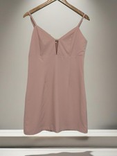 NWT Lulus Sultry Moments Blush Pink Sleeveless Mini Dress - Size L - Retail $60