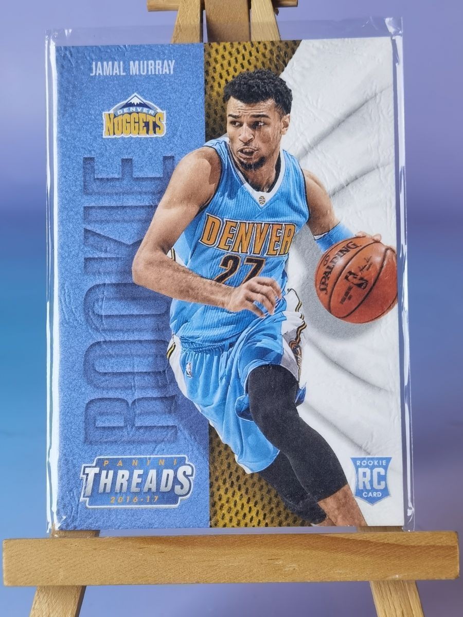 2016-17 Panini Threads Leather Rookies Jamal Murray #221   Rookie RC-1