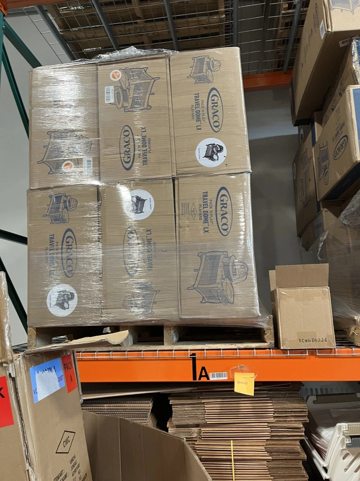 Graco Pack n Play Dome LX Playard with Baby Bassinet, Lightweight Portable Crib - Image 3 of 4