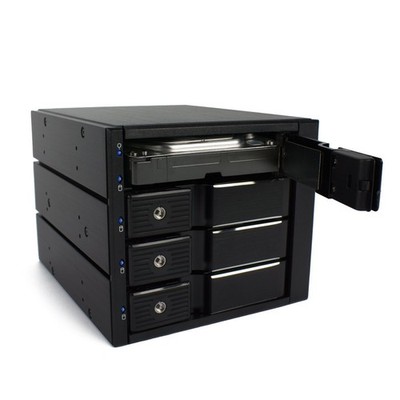 B-WARE - FANTEC BP-SA3141-12G/6G - SAS + SATA Backplane für 4× 3,5'' HDD