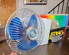Vintage Lloyd 12-Volt Oscillating Vehicle Fan...