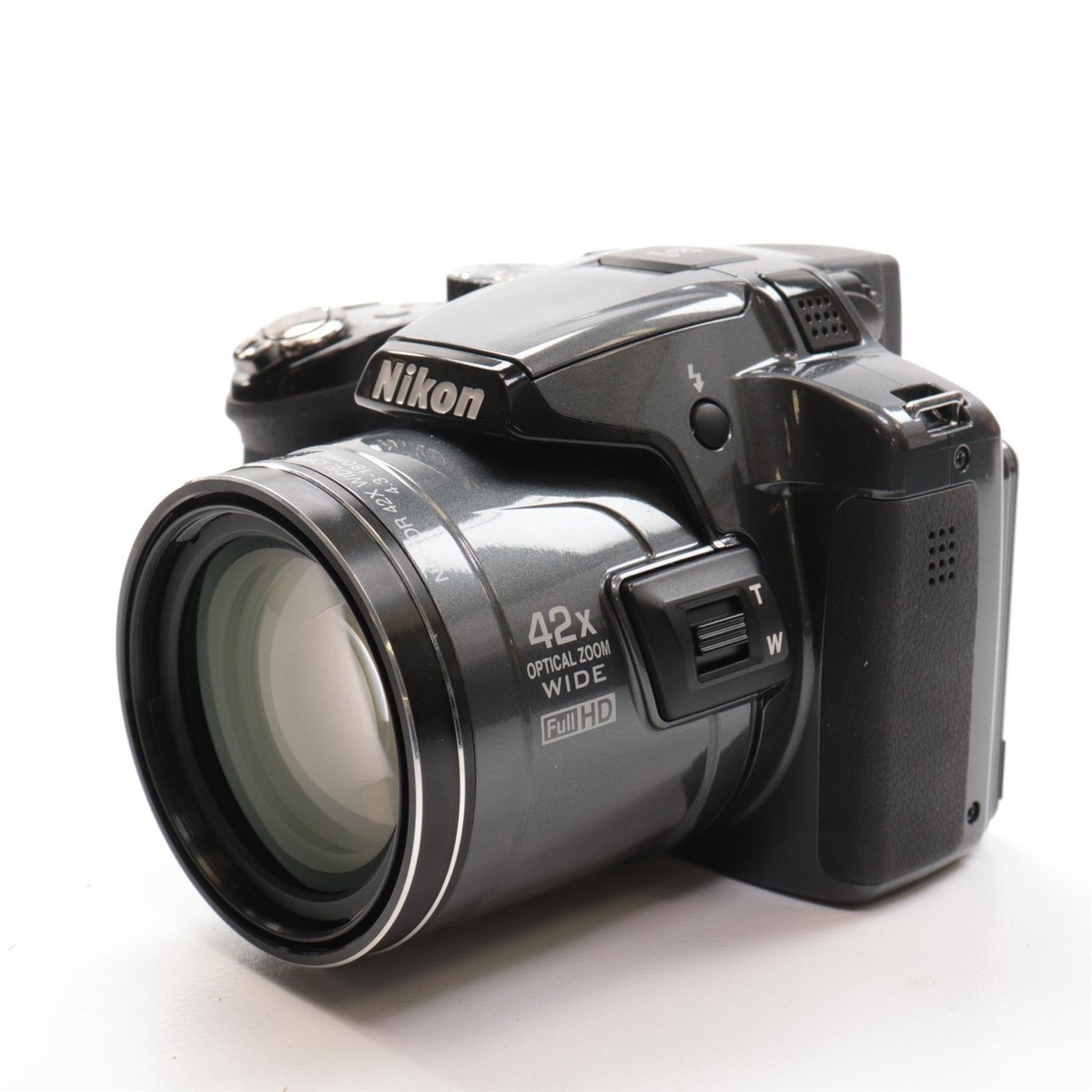 Nikon P510 42x Zoom Compact Bridge Camera Grey -BB- 18208926930